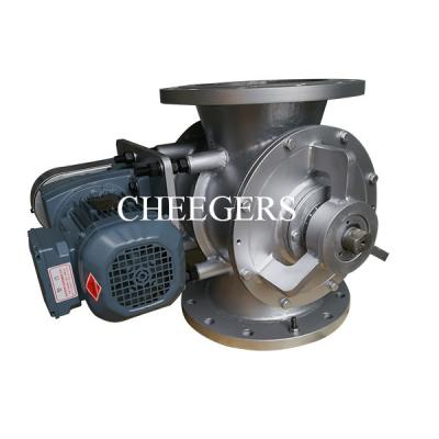 China 25L 16 Tons/h Pneumatic Air Lock Bulk Materials Discharge Rotary Valve for sale
