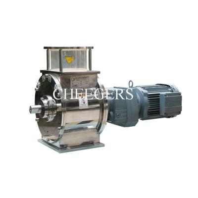 China Alcohol Distilling Pneumatic Rotary Valve 4 Tons/h High Pressure Rotary Valve for sale