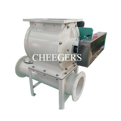 China 2.5L 28rpm Drop Through Rotary Valve Powder Handling 50 Tons/h for sale
