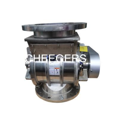 China Chemicals Rotary Discharge Valve Remove Ash Under Cyclone Negative Pressure for sale