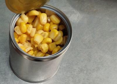 China fresh Metal Tin Packed Canned Sweet Corn Kernels With Private Label for sale