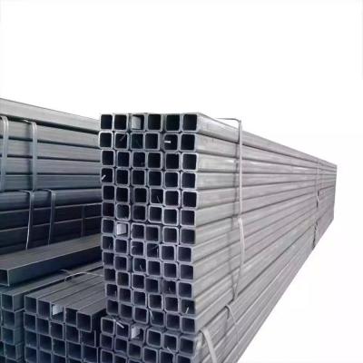 China 6m 12m Galvanized Steel Rectangular Pipe Dx51d Square For Carports for sale