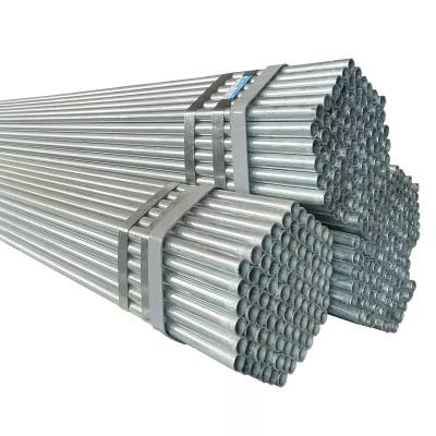 China 1008 Hot Dip Galvanized Steel Tube 1010 DX51D Round For Fire Water Pipe for sale