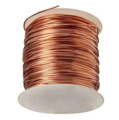 China Insulated Red Copper Wire Rod Mesh High Frequency AWS A.5.18 T2 0.16mm 0.18mm Enamelled for sale