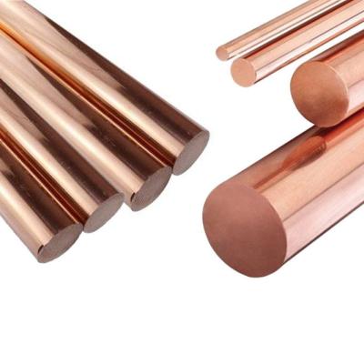 China 99.9% 99.95% Welding Pure Copper Rod Copper Material 4mm 5mm 6mm 8mm 10mm - 60mm for sale