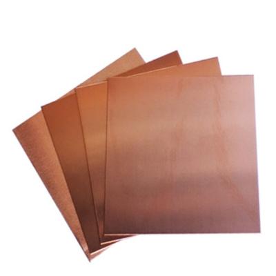 China Environmentally Friendly High Conductivity Copper Material Pure Copper Sheet for sale