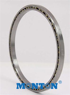 China Brass Cage Open Thin Section Ball Bearings , VF040CP0 Self Aligning Ball Bearing  for sale