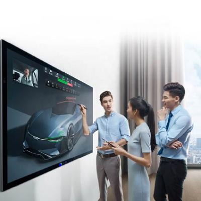 China 86 Inch IR Touch Ten Points Large Interactive Whiteboard For Conference Meeting for sale