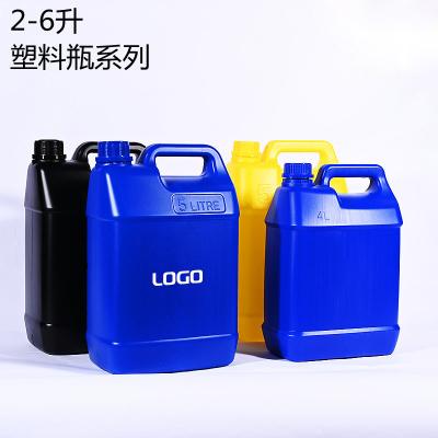 China Multipurpose 2 - 6L HDPE Plastic Container Plastic Buckets For Liquid Storage for sale