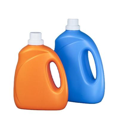 China HDPE Liquid Detergent Plastic Bottle Laundry Detergent Bottle With Plastic Cap for sale