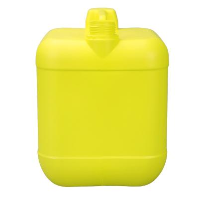 China Garrafa plástica do recipiente amarelo do HDPE 10L de 39mm com punho 302mm à venda