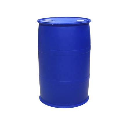 China Verzegelde Olie Blauwe Plastic Trommels 55 Gallonvaten 200 Liter met Dubbel Deksel Te koop