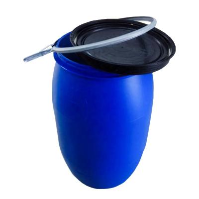China Cylindrical 585*970mm Blue Chemical Blue Drum 200 Liters 9kg for sale