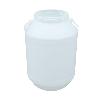China Liquids Packaging Cylinder 160L Blue HDPE Plastic Container Drum 80 Degree for sale
