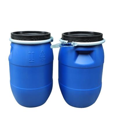 China Cylinder HDPE Plastic Container 30l 160l With Iron Hoop for sale