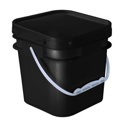 China Chemical Drum 160L Square 5 Gallon Bucket With Handle 720g for sale