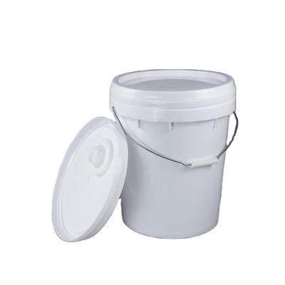 China Reusable 2.0mm 20 Litre Paint Bucket With Lids BPA Free for sale