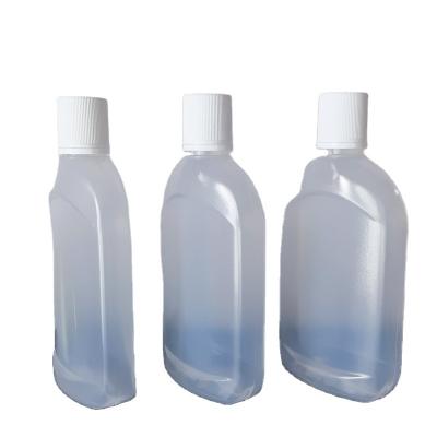 China Matte Translucent 500ml Shampoo Bottle With Screw Cap 45g for sale