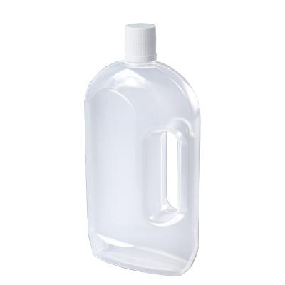 China Botella plástica translúcida 1.2L con la manija en venta