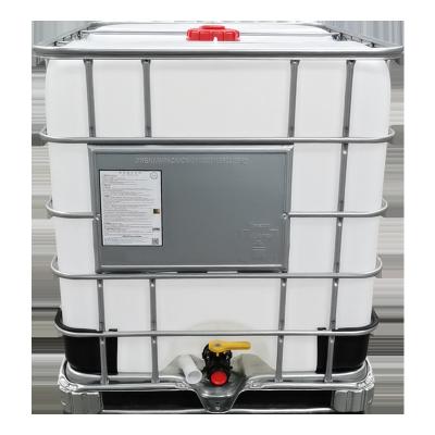 China White IBC Chemical Tanks HDPE 300 Gallon Chemical Tote for sale
