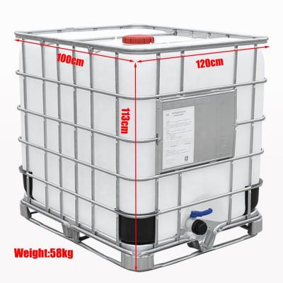 China Galvanized Steel DC53D IBC Plastic Chemical Tote Liquid Packaging for sale