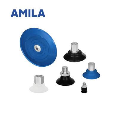 China Antistatic Vacuum Suction Cups PFG With Plug In Threaded Connection Nipple for sale