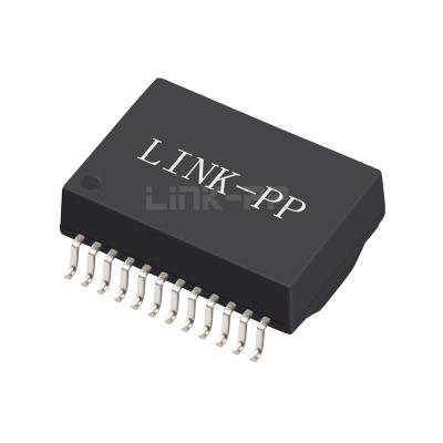 China LP7025ANL 2.5G Base-T Single Port SMD 24 PIN PoE+ Magnetic Transformer Modules for sale