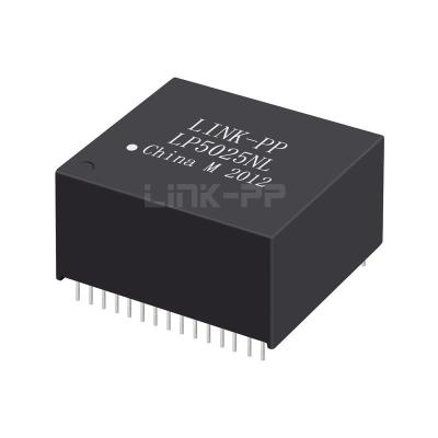 China G4P209NS-1 LF compatível com LINK-PP LP5025NL 10/100/1000 Base-T Quad Port THT 72PIN Telecom Ethernet Lan Magnetics à venda
