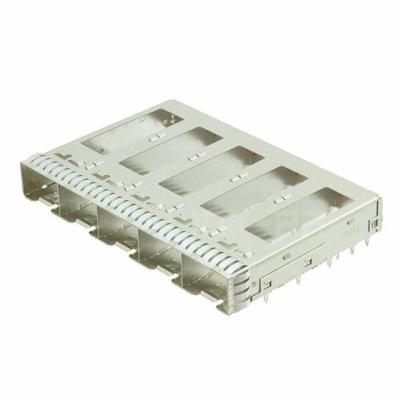 China 2284170-1 TE SFP+ Cage Ganged (1 x 5) Connector Press-Fit Through Hole for sale