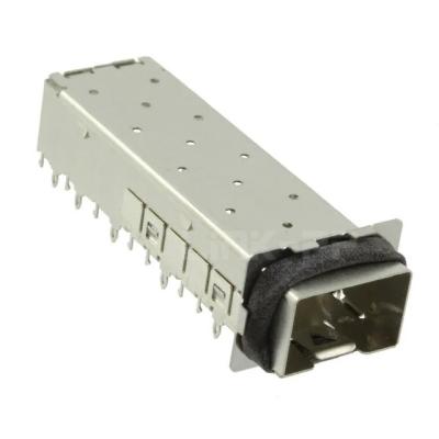 China 2057086-2 SFP+ Cage 16 Gb/s Press-Fit Through Hole for sale