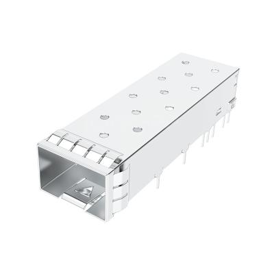 China LINK-PP LP11BCS2000 SFP+ 1X1 Cage With Grounding Pin EMI Spring Finger for sale