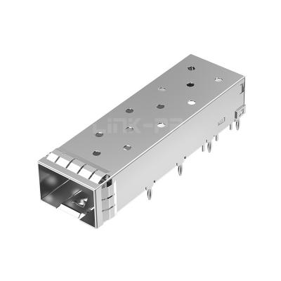 China LP11BC01000 SFP+ 1x1 Cage Press-Fit With EMI Spring Finger for sale
