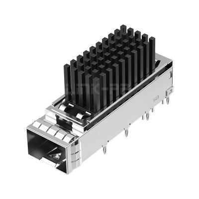 China LP11BC02060 SFP+ 1x1 Cage With Heat Sink Press-Fit for sale