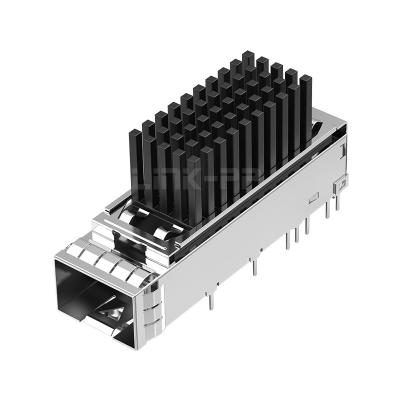 China LINK-PP LP11BCS2060 1x1 Port SFP+ Cage With Heat Sink Sorder for sale