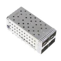 Quality 2007637-8 SFP+ Receptacle With Cage Ganged (2x2) Connector 16 Gb/s for sale