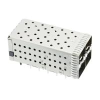 Quality 1-2007637-6 SFP+ Cage Assembly With Integrated Connector 2x2 Port Included for sale