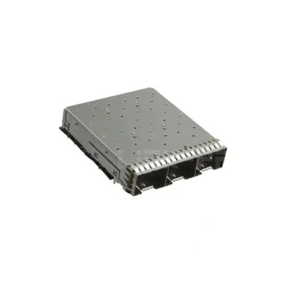 China TE 2349050-1 zSFP+ Cage Ganged (1 x 3 portas) Conector 32 Gb/s à venda