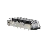 Quality 4-2170705-5 ZQSFP+ Cage With Heat Sink Press-Fit Through Hole for sale