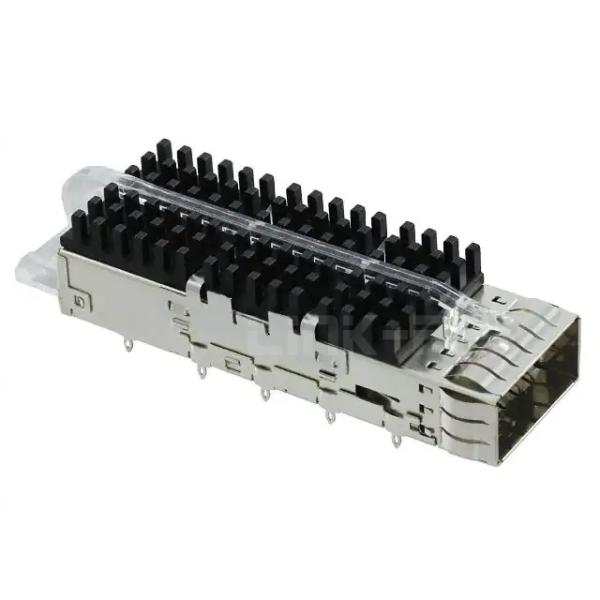 Quality 2170705-3 ZQSFP+ Cage With Heat Sink Connector Press-Fit Through Hole for sale