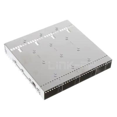 China TE 2315853-4 OSFP Cage Ganged (1 x 4) Connector Press-Fit através do buraco à venda
