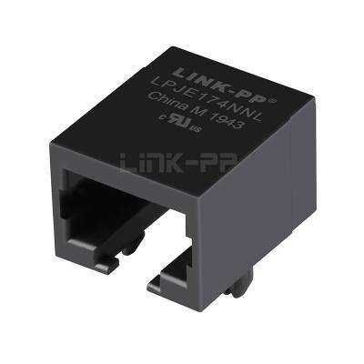 China LPJE174NNL 6p6c RJ11 Jack Without Integrated Magnetics Tab Down Without  LED for sale