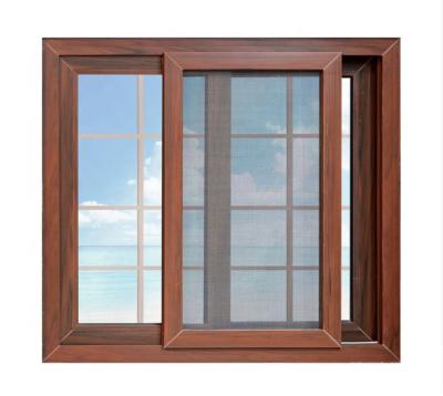 China Swing Anodized Aluminum Frame Windows Impact Resistant Fluorocarbon Paint for sale