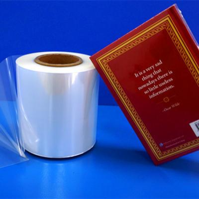 China High Clarity Glossy Multi Layer Half Tube Polyolefin Shrink Film Roll For Book for sale