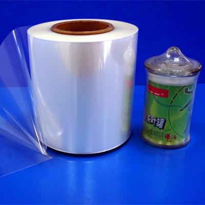 China Good Seal Strength Polyolefin Shrink Film Roll Polyolefin Shrink Film Roll For Tea for sale