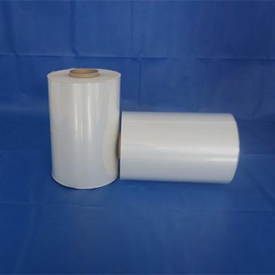 China Nontoxic Clear 20 Microns Centerfold Polyolefin Shrink Film For Confectionary for sale