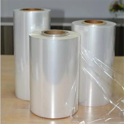 China Thinner 50gauge 60gauge 75gauge 100 Gauge Odorless Polyolefin POF Shrink Wrap Film For Shrink Package for sale