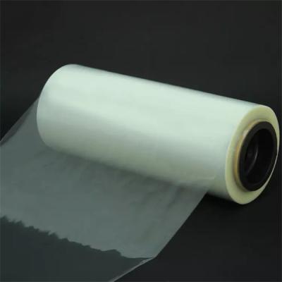China Packaging Roll Foil Center Folded Pof Heat Shrinkable Film Polyolefin Plastic Wrap For Shampoo for sale