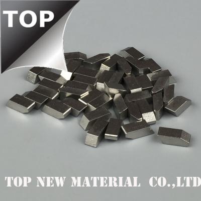 China Timber Industry Cobalt Chrome Alloy Saw Tips High Temperature Resistance Silver Color for sale