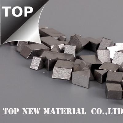 China Solid Cobalt Chrome Alloy Silver Circular Saw Tips Special Shaped High Precision for sale