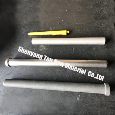 China Cobalt Chrome Alloy / Metal Material Ceramic Thermocouple Protection Tubes Long Life Span for sale